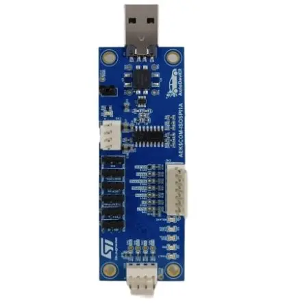 Produktfoto 1 von STMicroelectronics Entwicklungskit-Zubehör Wireless USB Adapter, SPI zu isoliertem SPI-Dongle