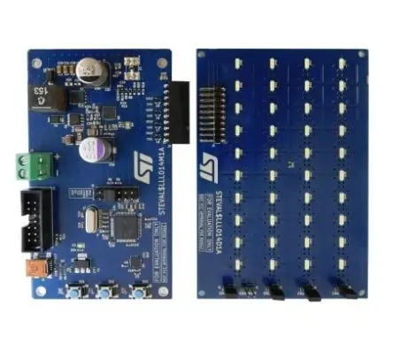 Produktfoto 1 von STMicroelectronics LED-Treiber LED-Treiberevaluierungskit Evaluierungskit, 4-Kanal-Evaluierungskit für LED-Treiber für
