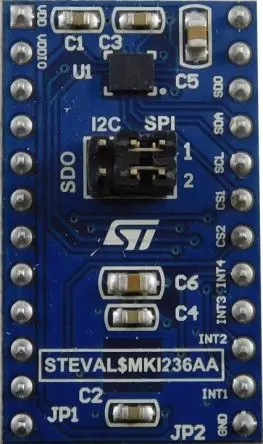 Produktfoto 1 von STMicroelectronics Adapterplatine zum Einsatz mit DIL24-Buchse