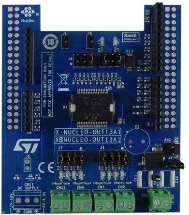 Produktfoto 1 von STMicroelectronics STM32 Nucleo Stromplatine, Erweiterungskarte für industrielle Digitalausgänge