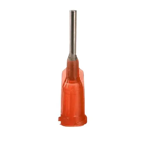 Produktfoto 1 von Metcal Dosierspitze Gerade, Gelb, Größe 15, 25.4 mm, für Spritzen im Luer-Lok-Stil