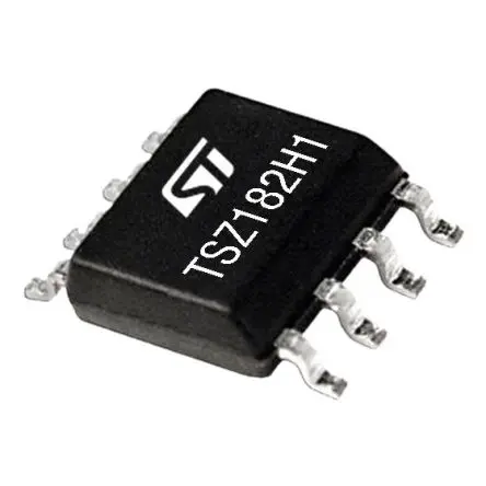 Produktfoto 1 von STMicroelectronics Operationsverstärker Oberfläche 3 MHz ECOPACK, biplor typ. 5.5V, biplor typ. 2.2 V, 8-Pin AEC-Q100