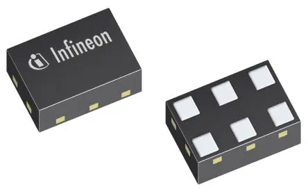 Produktfoto 1 von Infineon HF-Verstärker Rauscharm 12.5 dB, 6-Pin TSNP-6-2