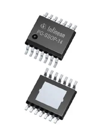 Produktfoto 1 von Infineon DC/DC Konverter, 500 mA PG-SSOP-14 14-Pin 5V