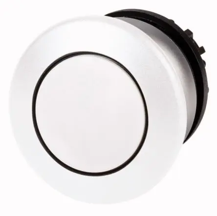 Produktfoto 1 von Eaton RMQ-Titan Druckschalter Ø 22.5 mm, Weiß Tastend Flach Rund Kunststoff, IP66