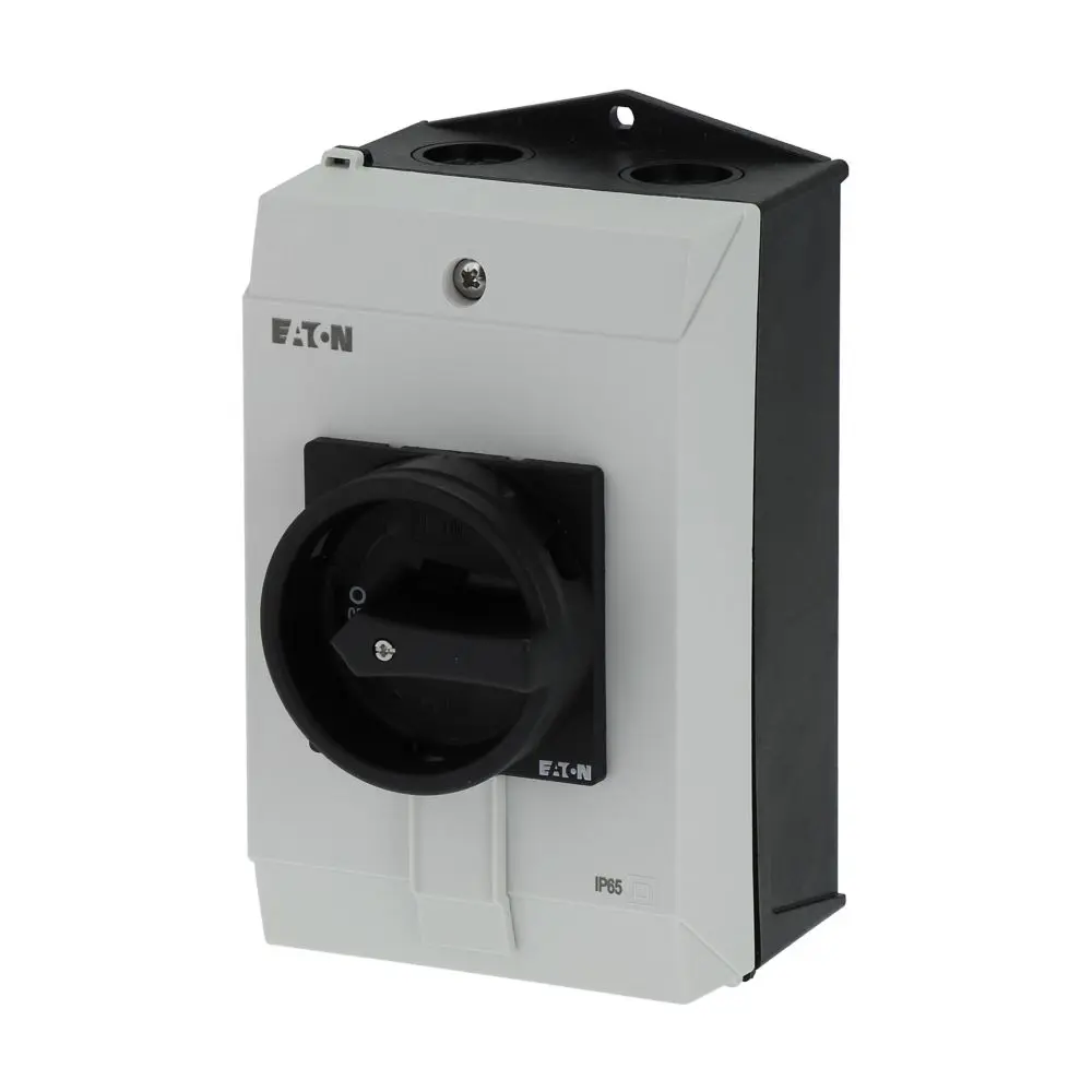 Produktfoto 1 von Eaton Nockenschalter, 3-polig / 40A, 1 Schließer/1 Öffner, 690V (Volts), 90°-Wurfwinkel