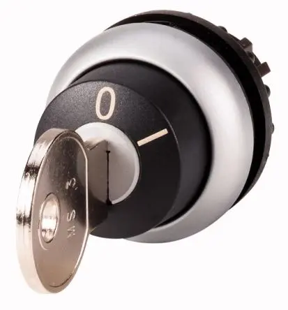 Produktfoto 1 von Eaton Eaton Moeller Schlüsselschalterkopf 22.5 mm 2 Positionen Rund wartungsfrei IP66