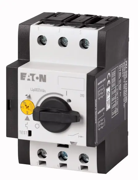 Produktfoto 1 von Eaton Schutzschalter, Pol 2-polig 12 A 900 V ac PKZ