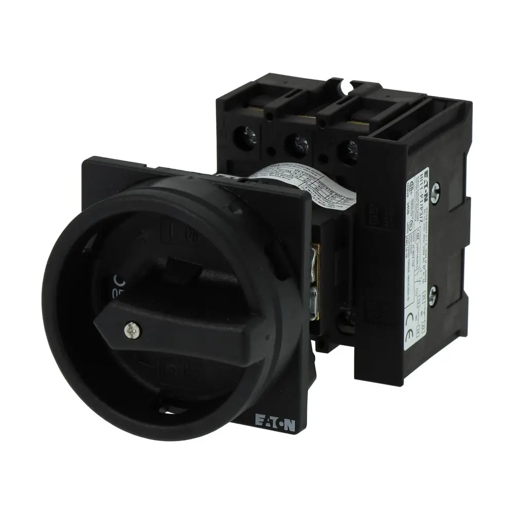 Produktfoto 1 von Eaton Nockenschalter, 3-polig / 40A, 1 Schließer/1 Öffner, 690V (Volts), 90°-Wurfwinkel