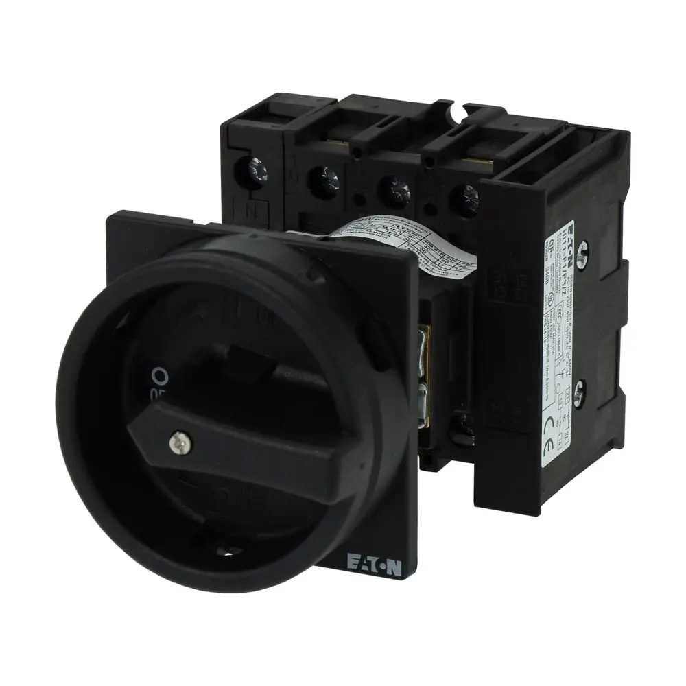 Produktfoto 1 von Eaton Nockenschalter, 3P + N / 40A, 1 Schließer/1 Öffner, 690V (Volts), 90°-Wurfwinkel