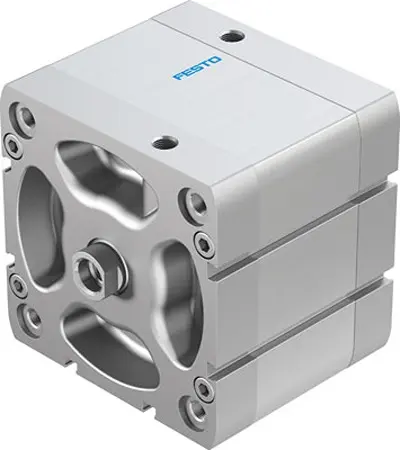 Produktfoto 1 von Festo ADN-100-30-I-PPS-A 577194 Pneumatik-Kompaktzylinder 30 mm Doppeltwirkend, Bohrung Ø 100 mm, bis 1 Mpa