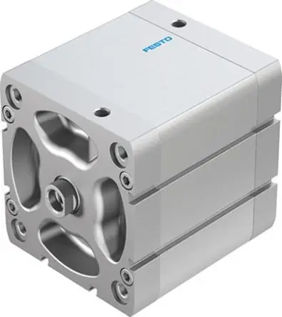 Produktfoto 1 von Festo ADN 577197 Pneumatik-Kompaktzylinder 60 mm Doppeltwirkend, Bohrung Ø 100 mm, bis 1 Mpa