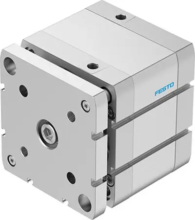 Produktfoto 1 von Festo ADNGF-100-30-PPS-A 577228 Pneumatik-Kompaktzylinder 30 mm Doppeltwirkend, Bohrung Ø 100 mm, bis 1 Mpa