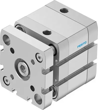 Produktfoto 1 von Festo ADNGF 574041 Pneumatik-Kompaktzylinder doppeltwirkend, Bohrung Ø 50mm / Hub 15mm
