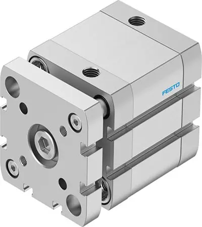 Produktfoto 1 von Festo ADNGF 574043 Pneumatik-Kompaktzylinder 25 mm Doppeltwirkend, Bohrung Ø 50 mm, bis 1 Mpa