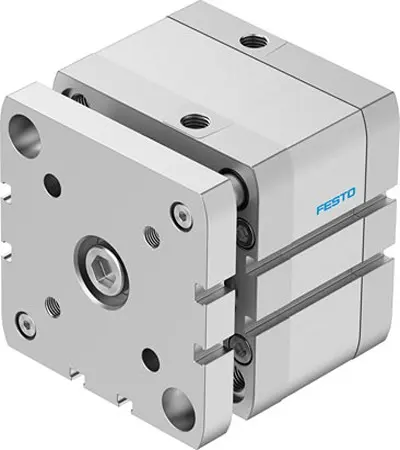 Produktfoto 1 von Festo ADNGF 574059 Pneumatik-Kompaktzylinder doppeltwirkend, Bohrung Ø 80mm / Hub 15mm