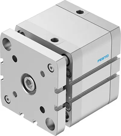 Produktfoto 1 von Festo ADNGF-80-30-PPS-A 574062 Pneumatik-Kompaktzylinder 30 mm Doppeltwirkend, Bohrung Ø 80 mm, bis 1 Mpa