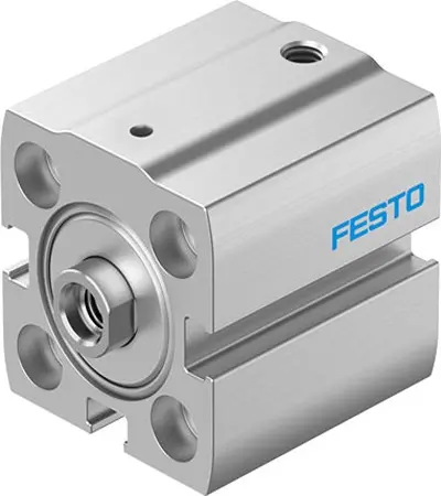 Produktfoto 1 von Festo AEN 8076498 Pneumatik-Kompaktzylinder 10 mm Einfachwirkend, Bohrung Ø 20 mm, bis 1 Mpa
