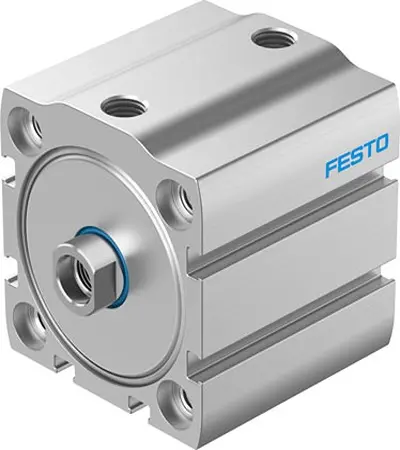 Produktfoto 1 von Festo ADN-S 5138190 Pneumatik-Kompaktzylinder 15 mm Doppeltwirkend, Bohrung Ø 50 mm, bis 1 Mpa