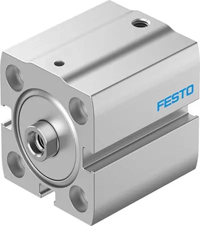 Produktfoto 1 von Festo AEN 8076505 Pneumatik-Kompaktzylinder 10 mm Einfachwirkend, Bohrung Ø 25 mm, bis 1 Mpa