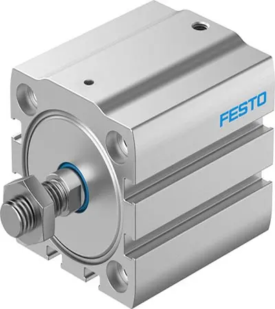Produktfoto 1 von Festo AEN 8092162 Pneumatik-Kompaktzylinder 5 mm Einfachwirkend, Bohrung Ø 40 mm, bis 1 Mpa