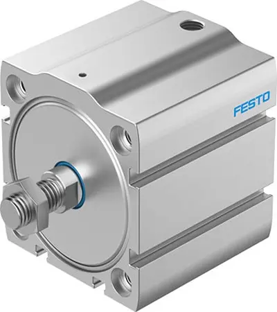 Produktfoto 1 von Festo AEN 8092146 Pneumatik-Kompaktzylinder 25 mm Einfachwirkend, Bohrung Ø 63 mm, bis 1 Mpa