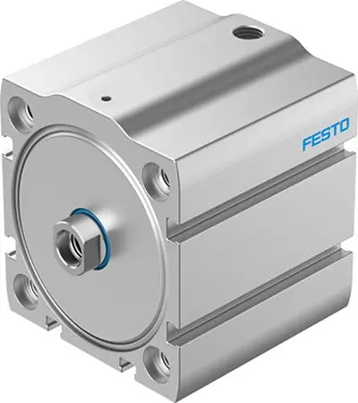 Produktfoto 1 von Festo AEN 5132652 Pneumatik-Kompaktzylinder 25 mm Einfachwirkend, Bohrung Ø 63 mm, bis 1 Mpa