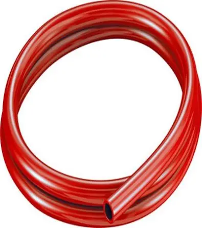 Produktfoto 1 von Festo Rund Kunststoffrohr Rot, Außen-Ø 16 mm Außen-ø  / Innen-Ø 11 mm, Thermoplastisches Elastomer
