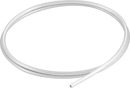 Produktfoto 1 von Festo Rund Kunststoffrohr Natur, Außen-Ø 4 mm Außen-ø  / Innen-Ø 2.6 mm, Thermoplastisches Elastomer, 1.4 mm