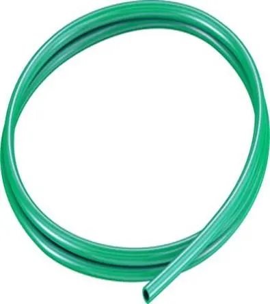 Produktfoto 1 von Festo Rund Kunststoffrohr Grün, Außen-Ø 6 mm Außen-ø  / Innen-Ø 4 mm, Thermoplastisches Elastomer, 2 mm