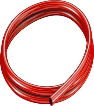 Produktfoto 1 von Festo Rund Kunststoffrohr Rot, Außen-Ø 10 mm Außen-ø  / Innen-Ø 7 mm, Thermoplastisches Elastomer