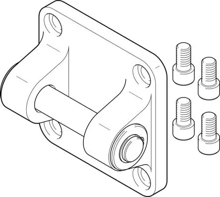 Produktfoto 1 von Festo Flansch