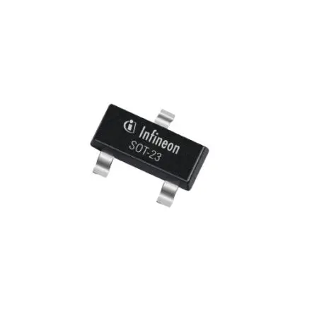 Produktfoto 1 von Infineon 2 Paar gemeinsame Kathode Kapazitätsdiode 2 Elem./Chip 18 V 13 pF 3-Pin SOT-23
