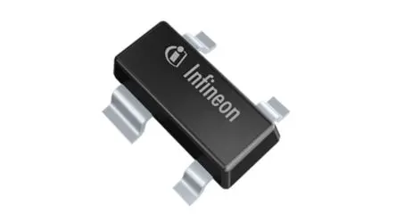 Produktfoto 1 von Infineon Oberfläche Rauscharmer Silizium-Bipolar-HF-Transistor 20 V / 65 mA, SOT-143 4-Pin