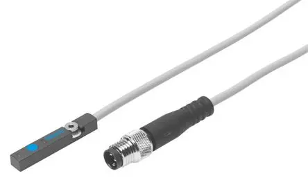 Produktfoto 1 von Festo Kabel mit Stecker 10V dc, 30 V dc Induktiver Näherungssensor pneumatischer Positionsdetektor LED Signalleuchten,
