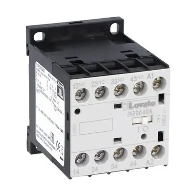 Produktfoto 1 von Lovato 11BG00 Steuerrelais 48 V-Spule, 4-polig / 10 A 4 Schließer