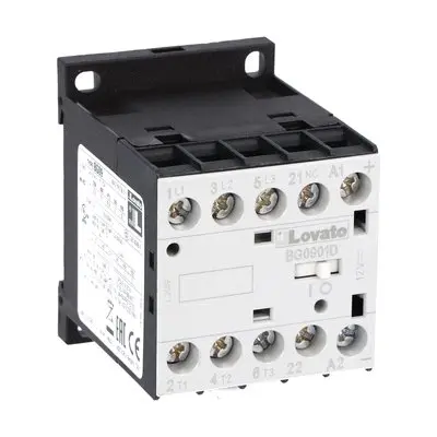 Produktfoto 1 von Lovato BG09 Schütz 110 V-Spule, 3-polig, 690V 22 kW 1 Öffner
