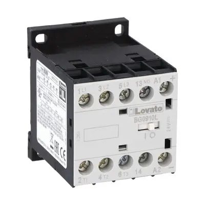 Produktfoto 1 von Lovato BG09 Schütz 48 V-Spule, 3-polig, 690V 5 kW 1 Schließer AC
