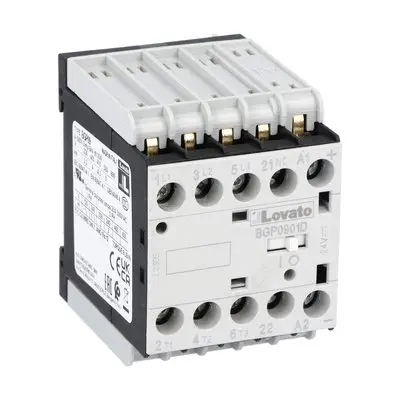 Produktfoto 1 von Lovato BGP09 Schütz 48 V-Spule, 3-polig, 690V / 9 A 5 kW 1 Öffner
