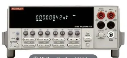 Produktfoto 1 von Keithley 2010 Werkbank Digital Multimeter Echteffektivwert, CAT 750 V ac 3 A dc, 100 mΩ