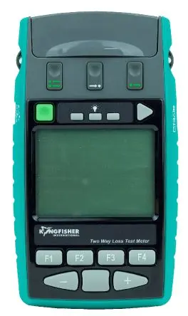 Produktfoto 1 von Tempo Kingfisher KI 2700 LWL-Prüfgerät Lichtwellen-Testkit Einzel- und Multimode Austauschbarer SC