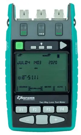 Produktfoto 1 von Tempo Kingfisher KI 23400 LWL-Prüfgerät Lichtwellen-Testkit Einzel- und Multimode SC