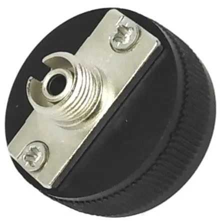 Produktfoto 1 von Tempo Kingfisher OPT LWL-Steckverbinder, FC, Multimodus, Duplex, Schwarz