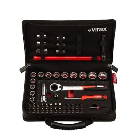 Produktfoto 1 von Virax Steckschlüsselsatz 1/4 in Standard 51-teilig