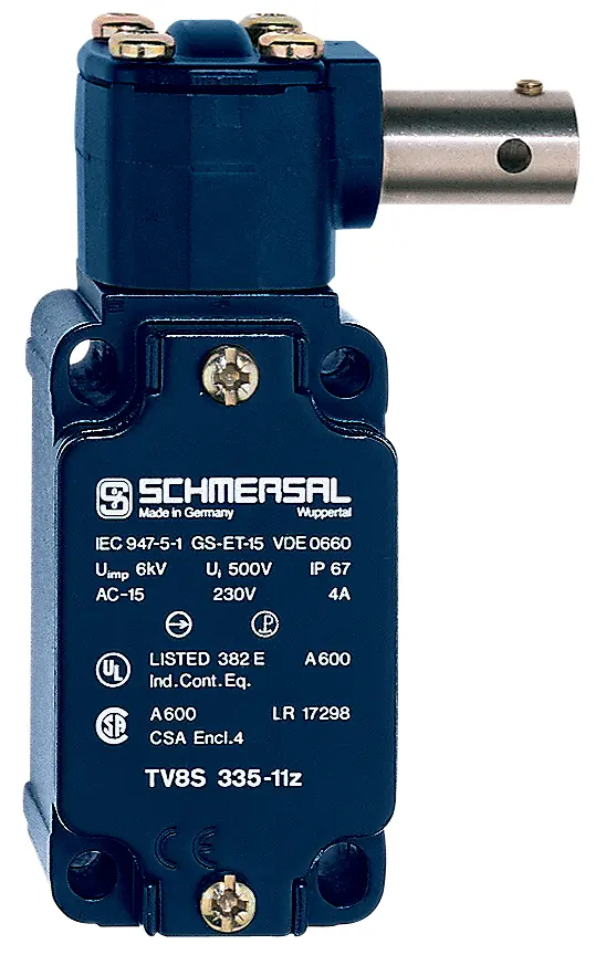 Produktfoto 1 von Schmersal EX-T Sicherheits-Verriegelungsschalter, 2 Öffner, IP 65, Zinkdruckguss, 4A