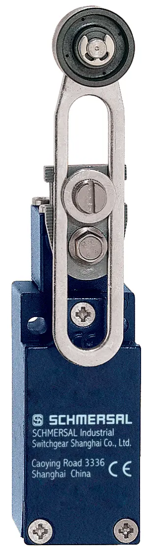 Produktfoto 1 von Schmersal EX-T Sicherheits-Verriegelungsschalter, Rollenhebel, 1 Schließer/1 Öffner, IP 65, Zinkdruckguss, 4A