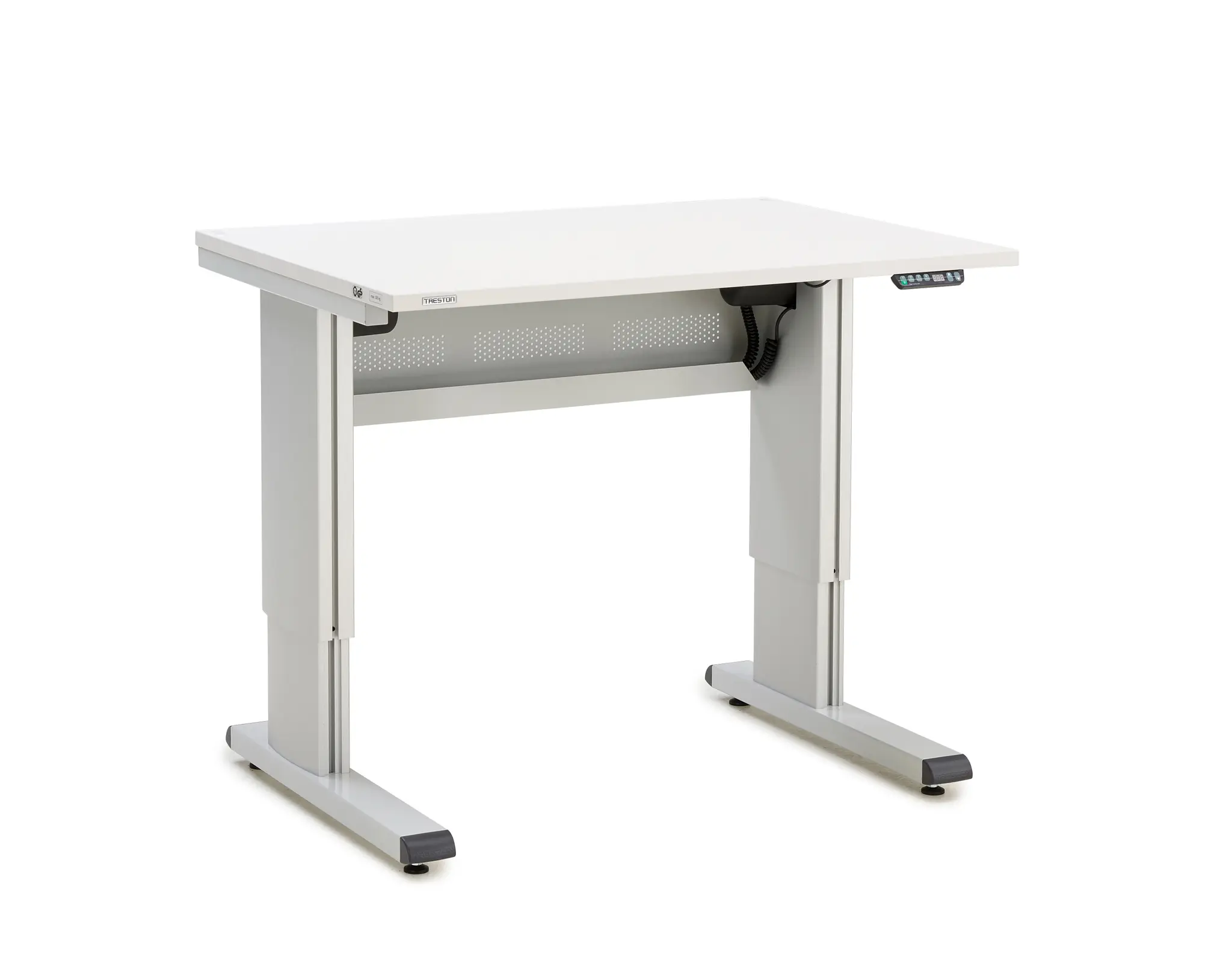 Produktfoto 1 von Treston WB811 EL Verstellbare Bank Aluminium, Stahl Werkbank Einstellbare Höhe L. 800 mm B. 1073 mm H. 1100 mm, Traglast