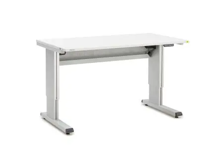 Produktfoto 1 von Treston WB815 EL ESD Verstellbare Bank Stahl, Aluminium Werkbank Einstellbare Höhe L. 800 mm B. 1500mm H. 1100 mm,