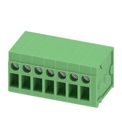 Produktfoto 1 von Phoenix Contact 5-H/SA, FRONT 2 Printklemme, PCB, 7-polig / 1-reihig, Raster 5mm
