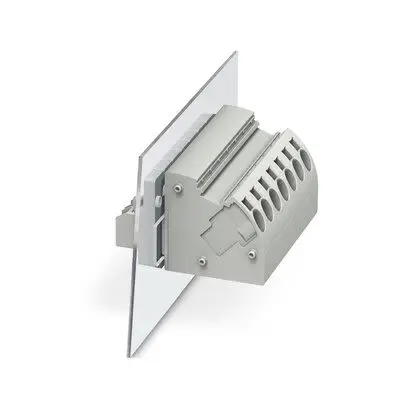 Produktfoto 1 von Phoenix Contact 4-POT-SCM/S Anschlussklemmenstecker für Panel mit Durchkontaktierung 45 Grad, 2-polig / 1-reihig, Raster